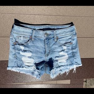 american eagle jean shorts